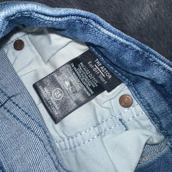 Blank nyc Astor Cut Off Jean Short - Picture 4 of 7